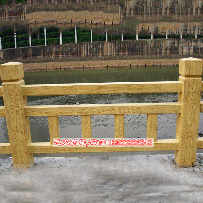 水泥栏杆混凝土是生产该栏杆的主要材料。